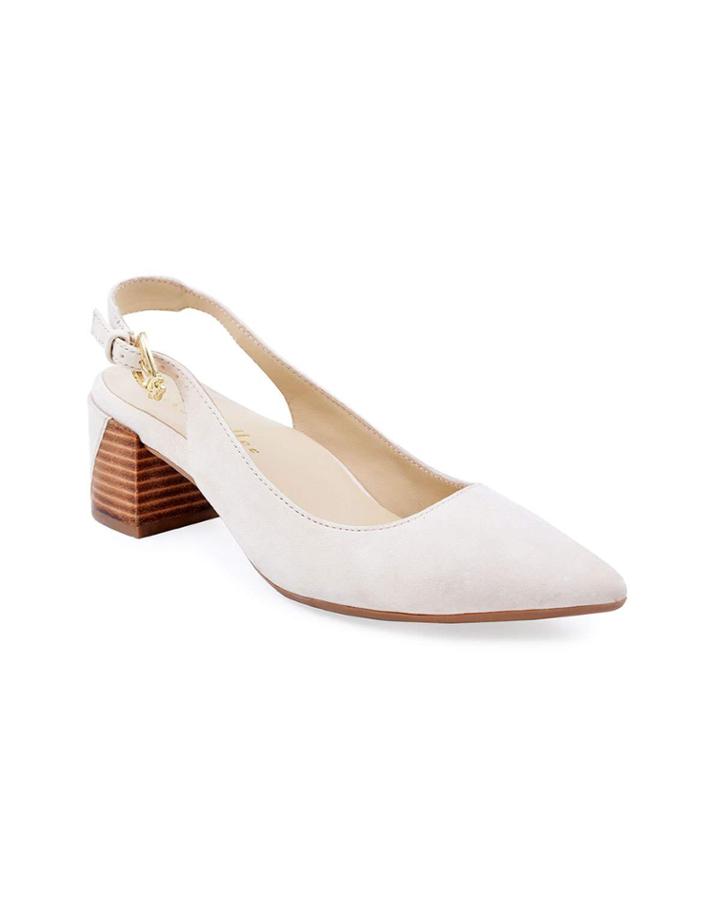 Flynn Suede Slingback Pumps