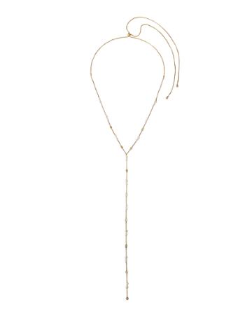 Pearl Drawstring Y-necklace
