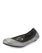 Jenni Gore Metallic Flat, Armor