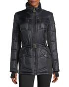 Belted Active Puffer Jacket