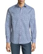 Men's Woven C3 Tech Printed Button-down