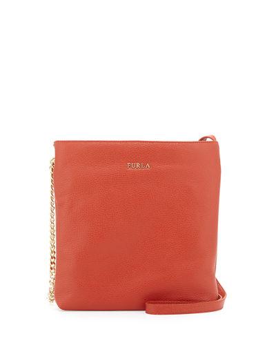 Julia Small Leather Crossbody Bag