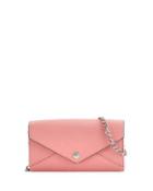Saffiano Wallet On A Chain Bag, Pink