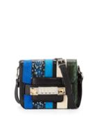 Exotic-striped Mini Shoulder Bag,