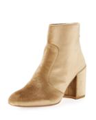 Bacari Metallic Velvet Bootie