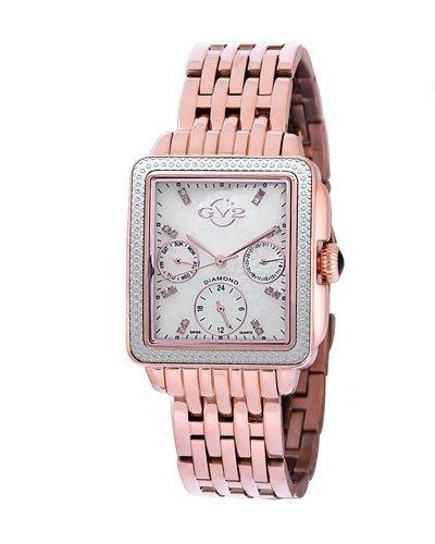 30mm Bari Diamond Bracelet Watch, Pink