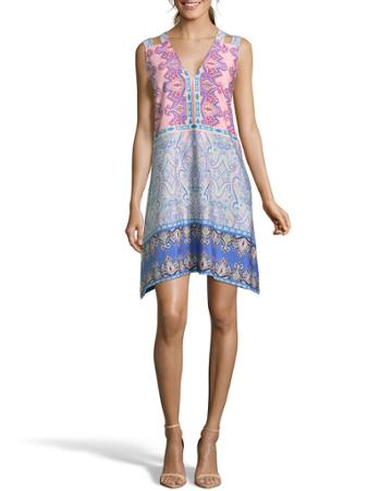 V-neck Double-strap Dress