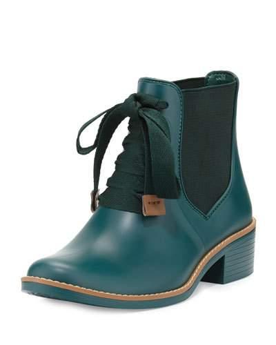Lacey Rain Bootie, Forest Green