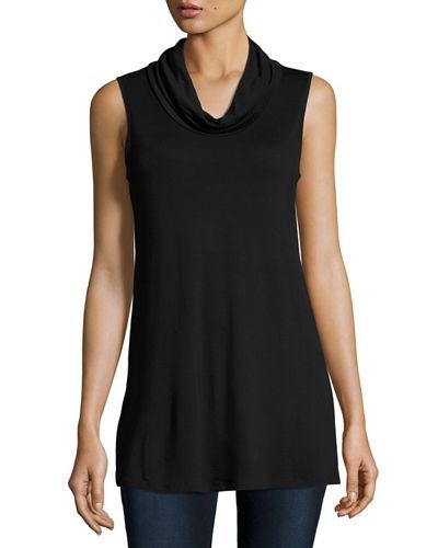 Cowl-neck Sleeveless