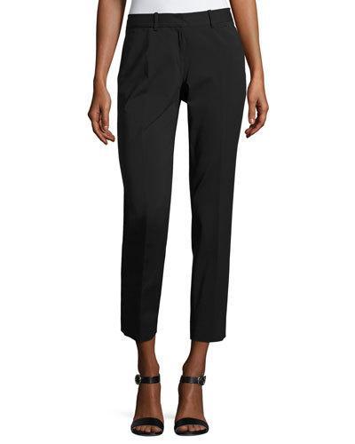 Downtown Slim-leg Ankle Pants, Delft