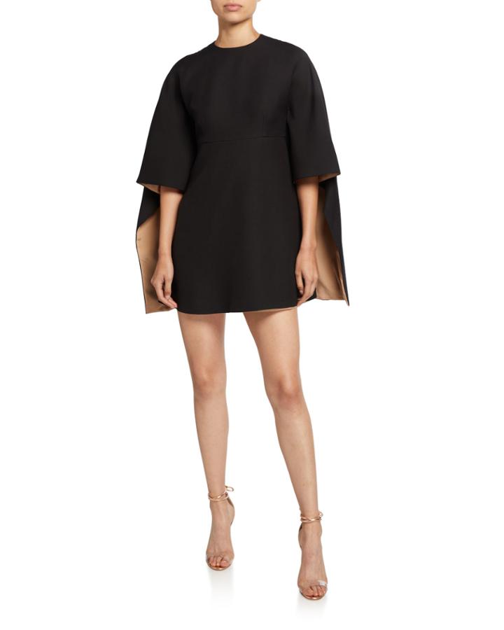 Kimono-sleeve Two-tone