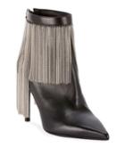 Mercy Chain-fringe Booties