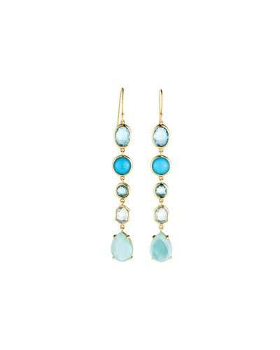 18k Rock Candy&reg; Gelato 5-tier Drop Earrings In Waterfall