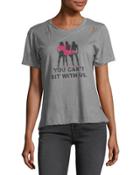 Mean Girls You Can't Sit With Us Graphic Short-sleeve Tee