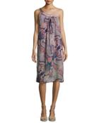 Kasbah Printed One-shoulder