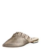 Farrah Suede Ruffle