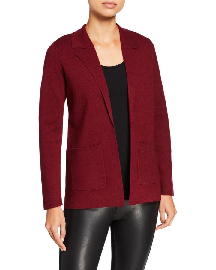 Comfy Notch-collar Cardigan