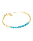 Power Gemstone Turquoise Cuff Bracelet