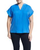 Split-neck Dolman Tee,