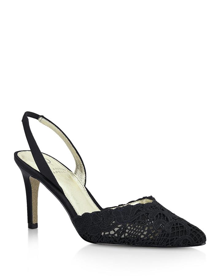 Hallie Lace Slingback Evening