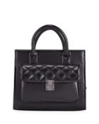 Cynthia Medium Leather Top-handle Bag