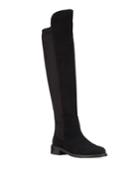 Forrie Stretch Suede Riding Knee Boots