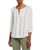 Faretta Button-down Blouse With