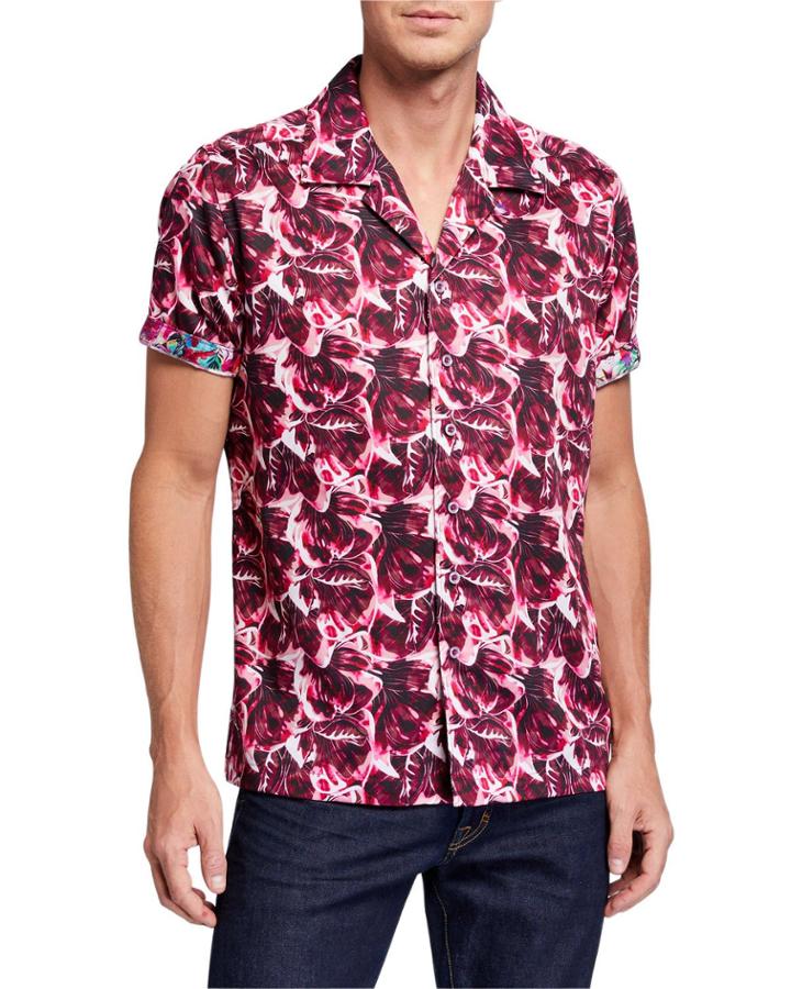 Men's Floral Lane Short-sleeve
