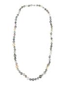 Long Tahitian & South Sea Pearl Necklace,