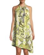 Halter-neck Asymmetric
