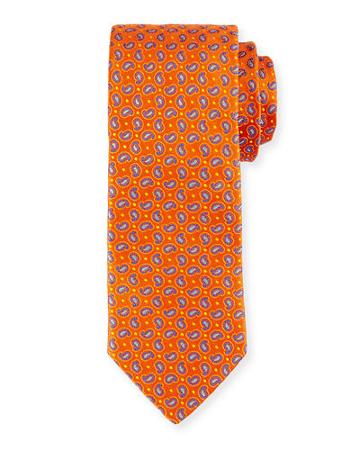 Perky Pines Paisley-print Tie