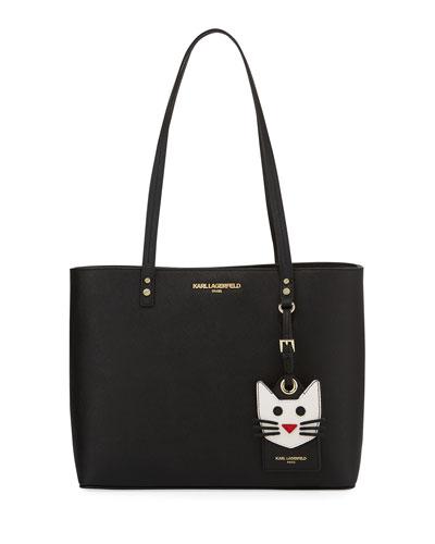 Maybelle Saffiano Tote Bag