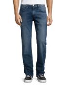 Blake Slim Straight-leg Denim Pants, Blue