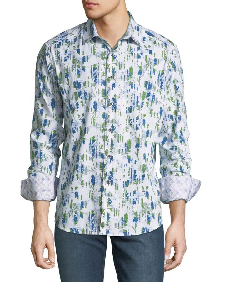 Men's Classic-fit Doud Branch-print