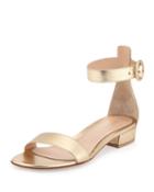 Portofino Leather Ankle-wrap
