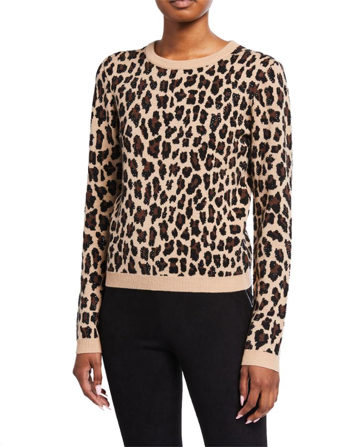 Connie Embellished Leopard