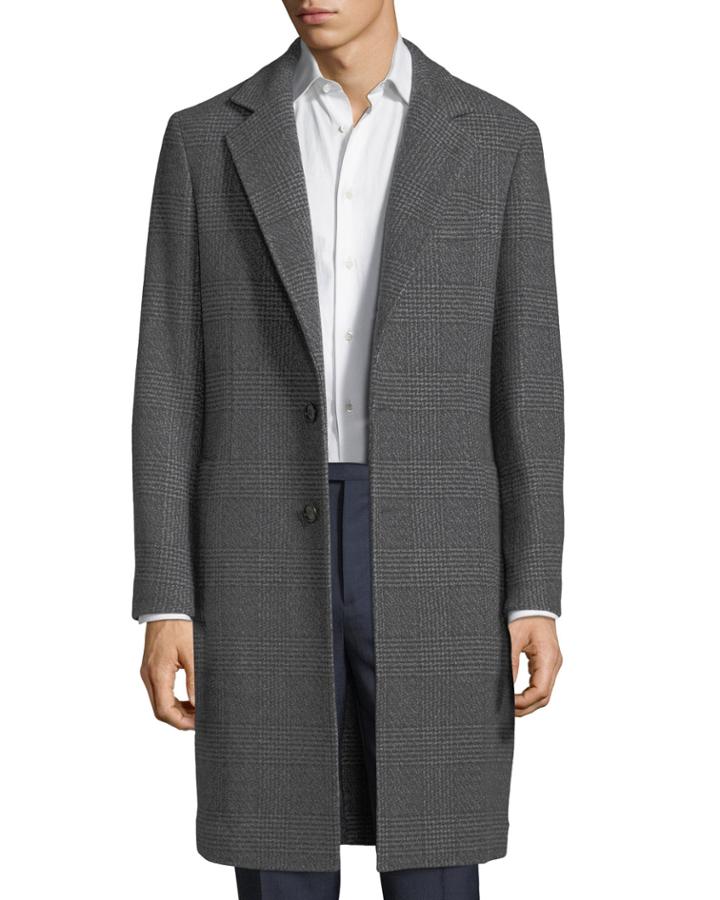 Men's Deconstructed Single-breasted Coat