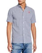 Men's Seersucker Short-sleeve