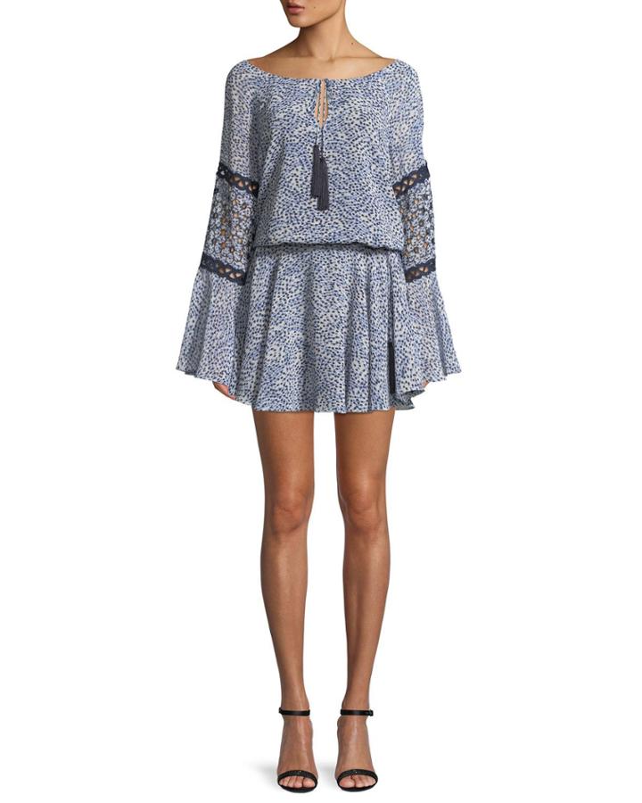Lanelle Printed Long-sleeve