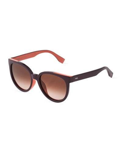 Color Flash Cat-eye Plastic