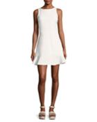Tiffani Sleeveless A-line Ponte