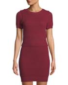 Wonder Woman Knit Two-piece Bodycon Dress