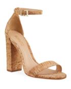 Enida Cork Heel