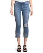 Markie Mid-rise Cropped Jeans