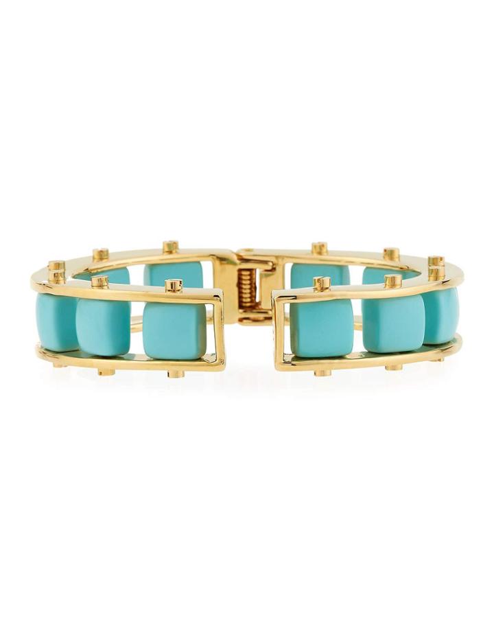 Hinged Crystal Slider Bracelet
