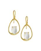 18k Rock Candy Small Suspension Earrings In Mother-of-pearl