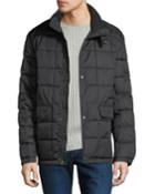 Men's Box-quilted Down Jacket