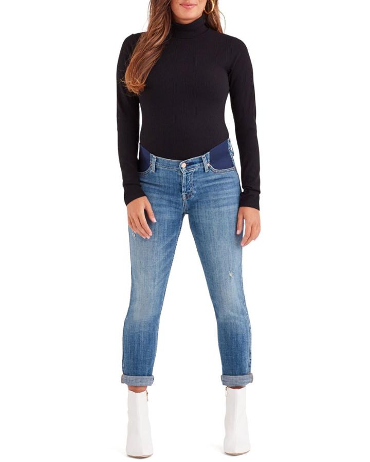 Josefina Straight-leg Boyfriend Maternity Jeans