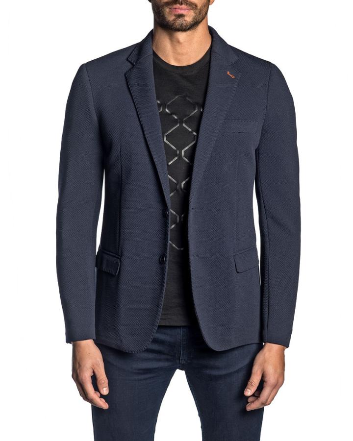 Men's Deconstructed Sport Jacket, Navy
