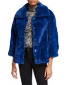 Pia Faux-fur Bomber Jacket